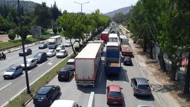 Κυκλοφοριακή συμφόρηση σε Αθηνών και Κηφισό- Καθυστερήσεις σε όλο το δίκτυο 1 Κυκλοφοριακή συμφόρηση σε Αθηνών και Κηφισό- Καθυστερήσεις σε όλο το δίκτυο