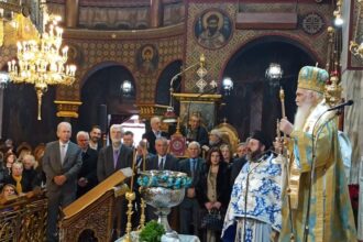 Λαμπρός εορτασμός των Αγίων Θεοφανίων στο Αιγάλεω