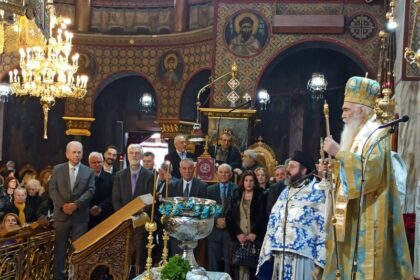 Λαμπρός εορτασμός των Αγίων Θεοφανίων στο Αιγάλεω