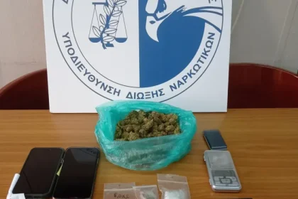 Περιπετειώδης σύλληψη εμπόρων ναρκωτικών στην Αγία Βαρβάρα