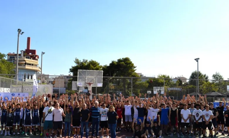 Τουρνουά 3on3 streetball στο Αιγάλεω με εντυπωσιακή συμμετοχή