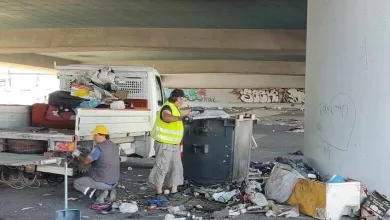 Επιχείρηση κατά παραβατικών και καθαρισμός σε γέφυρα του Κηφισού 2 Επιχείρηση κατά παραβατικών και καθαρισμός σε γέφυρα του Κηφισού