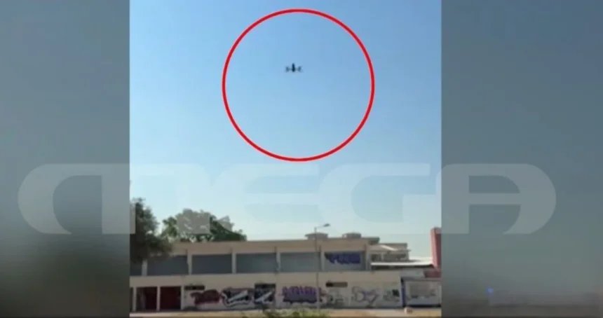 Drone - φύλακας πάνω από σχολικό συγκρότημα στο Αιγάλεω! Προστασία από βανδαλισμούς ή big brother;