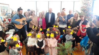 Εορταστική Ατμόσφαιρα με τα Κάλαντα από τους Δημοτικούς Παιδικούς Σταθμούς Αιγάλεω