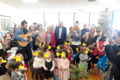 Εορταστική Ατμόσφαιρα με τα Κάλαντα από τους Δημοτικούς Παιδικούς Σταθμούς Αιγάλεω