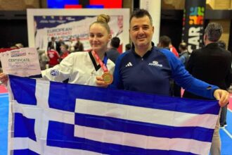 Η Στέλλα Μαρεντάκη, αθλήτρια του ταεκβοντό, φέρνει το χρυσό στο Αιγάλεω!
