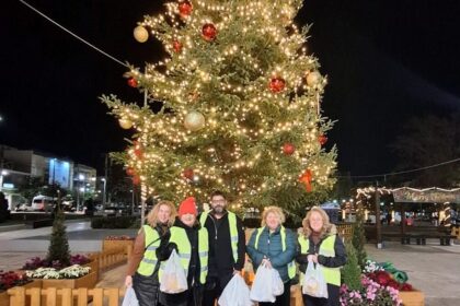 Επίσκεψη Αλληλεγγύης στους Άστεγους της Πόλης από τον Δήμο Αιγάλεω