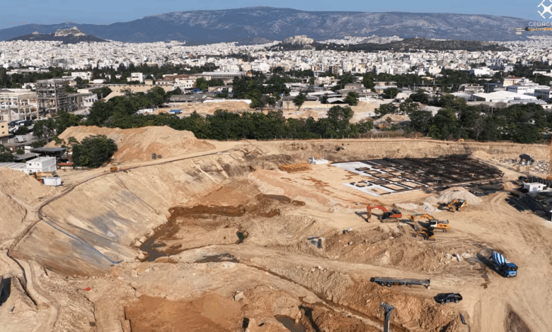 Βίντεο: Γήπεδο Παναθηναϊκού, Βοτανικός, Ιούνιος 2025 - Εργασίες ανέγερσης