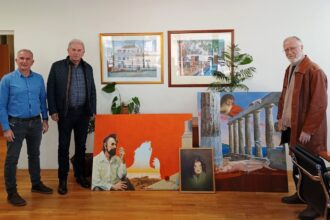 Δωρεά έργων του ζωγράφου Αντώνη Αλεβιζόπουλου στον Δήμο Αιγάλεω