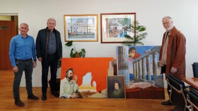 Δωρεά έργων του ζωγράφου Αντώνη Αλεβιζόπουλου στον Δήμο Αιγάλεω
