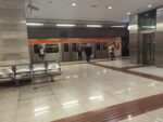 Εργασίες στις ράγες της Γραμμής 3 - Προσωρινή λεωφορειακή γραμμή 