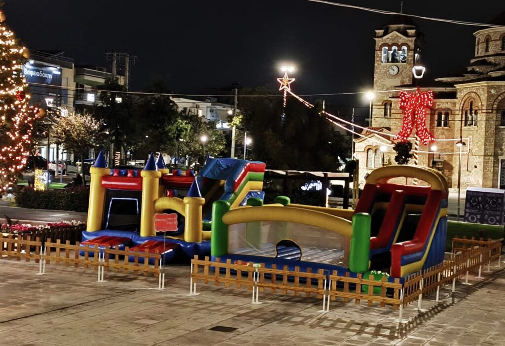 Χριστουγεννιάτικος Παιδότοπος στο Αιγάλεω