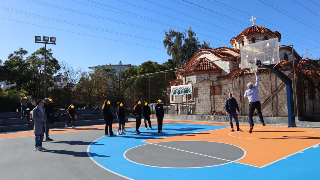 Αναβαθμίζεται αθλητικός χώρος στο Αιγάλεω