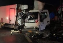 Αιγάλεω: Δύο τραυματίες στη Λ. Κηφισού από σύγκρουση φορτηγών