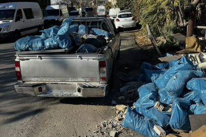 Δικογραφίες και κατασχέσεις οχημάτων για παράνομη απόρριψη αποβλήτων στο Αιγάλεω