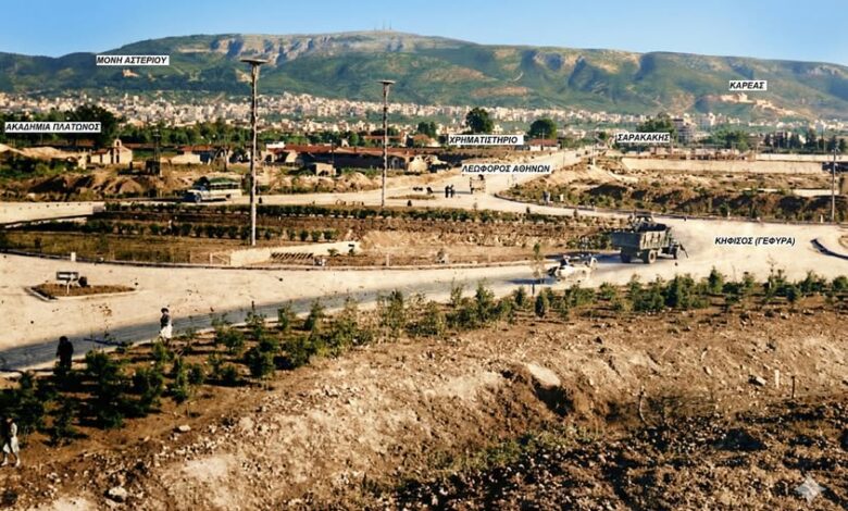 Λεωφόρος Αθηνών - Αιγάλεω, 1938 1 Λεωφόρος Αθηνών - Αιγάλεω, 1938