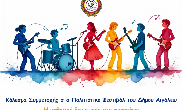 Ετοιμάζεται το Πολιτιστικό Φεστιβάλ του Δήμου Αιγάλεω