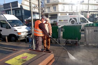 Εξειδικευμένοι καθαρισμοί σε επιβαρυμένα σημεία του Αιγάλεω
