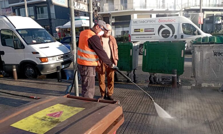 Εξειδικευμένοι καθαρισμοί σε επιβαρυμένα σημεία του Αιγάλεω