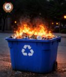 Όταν οι κάδοι μετατρέπονται σε βόμβες - Περιστατικό σε απορριμματοφόρο, ισχυρή σύσταση του Δήμου Αιγάλεω