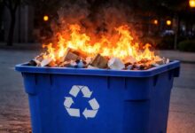 Όταν οι κάδοι μετατρέπονται σε βόμβες - Περιστατικό σε απορριμματοφόρο, ισχυρή σύσταση του Δήμου Αιγάλεω