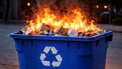 Όταν οι κάδοι μετατρέπονται σε βόμβες - Περιστατικό σε απορριμματοφόρο, ισχυρή σύσταση του Δήμου Αιγάλεω 2 Όταν οι κάδοι μετατρέπονται σε βόμβες - Περιστατικό σε απορριμματοφόρο, ισχυρή σύσταση του Δήμου Αιγάλεω