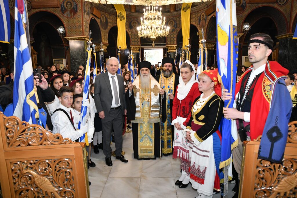 Ο λαμπρός εορτασμός της 25ης Μαρτίου στο Αιγάλεω 2 Ο λαμπρός εορτασμός της 25ης Μαρτίου στο Αιγάλεω