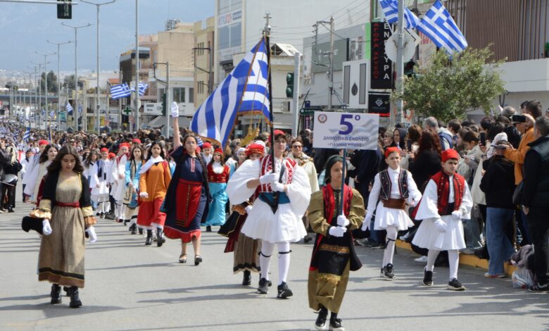 Ο λαμπρός εορτασμός της 25ης Μαρτίου στο Αιγάλεω 1 Ο λαμπρός εορτασμός της 25ης Μαρτίου στο Αιγάλεω