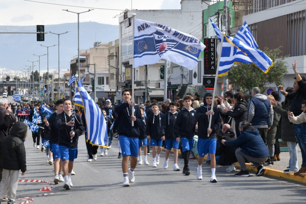 Ο λαμπρός εορτασμός της 25ης Μαρτίου στο Αιγάλεω 11 Ο λαμπρός εορτασμός της 25ης Μαρτίου στο Αιγάλεω