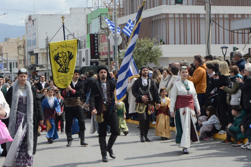Ο λαμπρός εορτασμός της 25ης Μαρτίου στο Αιγάλεω 12 Ο λαμπρός εορτασμός της 25ης Μαρτίου στο Αιγάλεω