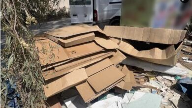 Συνελήφθη 41χρονος που πέταγε μπάζα στο Αιγάλεω