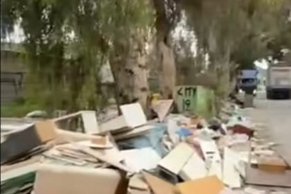 Συλλήψεις στο Αιγάλεω - Εξοργιστική παράνομη απόρριψη μπάζων!