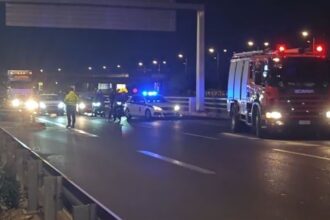 Εκτροπή, σύγκρουση και νυκτερινό μποτιλιάρισμα στον Κηφισό