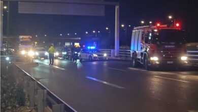 Εκτροπή, σύγκρουση και νυκτερινό μποτιλιάρισμα στον Κηφισό