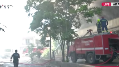 Αναζωπύρωση της μεγάλης φωτιάς στο Αιγάλεω - Οδηγίες για προστασία από τους καπνούς 2 Αναζωπύρωση της μεγάλης φωτιάς στο Αιγάλεω - Οδηγίες για προστασία από τους καπνούς