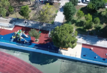 Δύο νέοι, σύγχρονοι χώροι παιχνιδιού στο Αιγάλεω