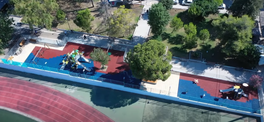 Δύο νέοι, σύγχρονοι χώροι παιχνιδιού στο Αιγάλεω 1 Δύο νέοι, σύγχρονοι χώροι παιχνιδιού στο Αιγάλεω