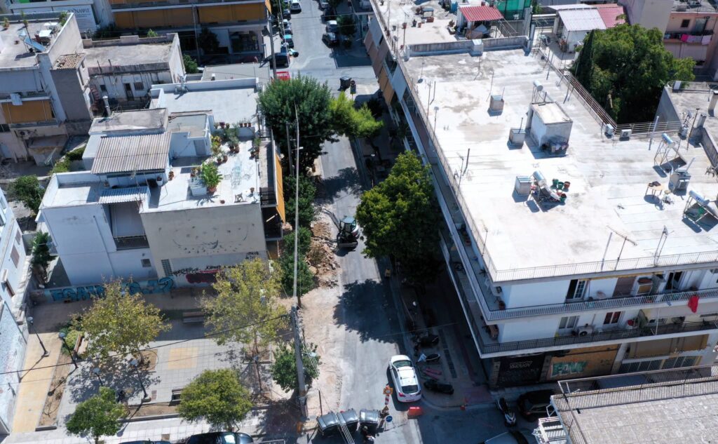 Αιγάλεω: Ξεκίνησε η μεγάλη ανάπλαση του Εμπορικού Κέντρου 2 ανάπλαση