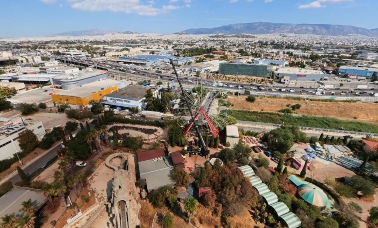Ξήλωσαν τη ρόδα του Allou! Fun Park - Στα σκαριά νέος πολυχώρος ψυχαγωγίας στο Ρέντη