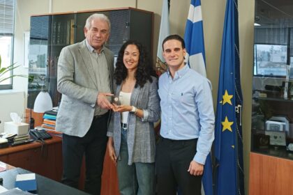 Τιμήθηκε η Κατερίνα Κοντοχριστοπούλου για τη χρυσή, ιστορική διάκριση στους Μεσογειακούς Αγώνες