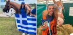 Ο Δήμος Αιγάλεω τίμησε τις αδελφές Κωνσταντινίδου της Εθνικής Ομάδας Ιππικής Αντοχής